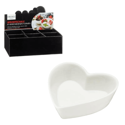 Heart-shaped serving bowl, approx. 10.5 cm