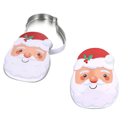 Geschenkdose Weihnachtsmann 12cm x 9,5cm