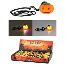 LED Kürbis zum Umhängen, ca. 5x4cm