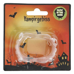 Gebiss Vampir Glow in the dark