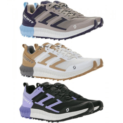 SCOTT Kinabalu 2 Damen Trail-Laufschuh mit Ortholite Lauf-Schuhe 8mm Sprengung 280056 in Altrosa/Lila/Türkis, Weiß/Blush/Grau oder Lila/S