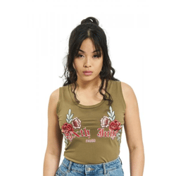 Sixth June Roses Body khaki