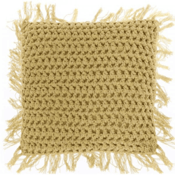 Unique Living kussen Tufo sunlight 45 x45 cm