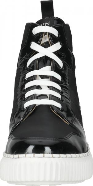 Modische Melvin & Hamilton Sneaker Schn&uuml;rschuhe f&uuml;r Damen Nuri 14 119587 Baby Soft Patent Schwarz