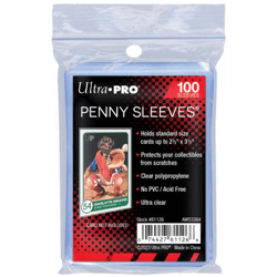 Soft Trading Card Penny Sleeves (100) - Protective sleeves for trading cards