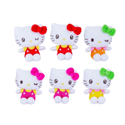 Hello Kitty - Tutti Frutti - 6-fach sortiert - Plüschfigur 16 cm