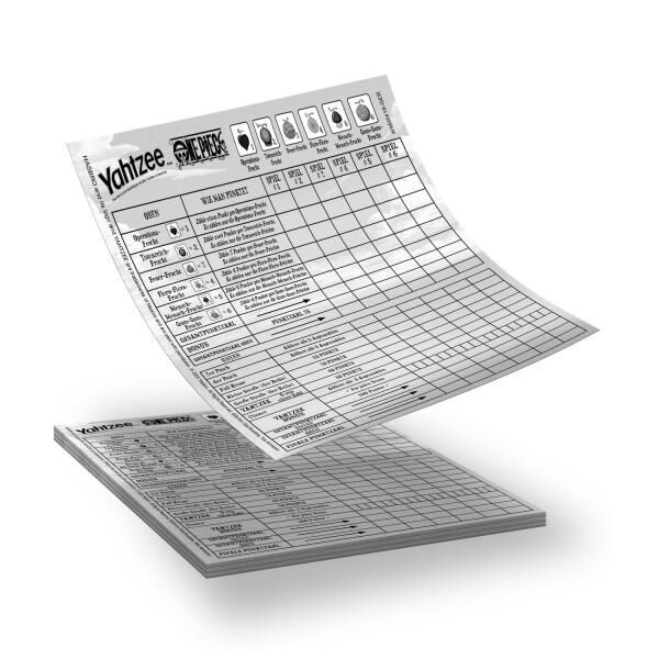 Winning Moves 62060 - Yahtzee One Piece - W&uuml;rfelspiel