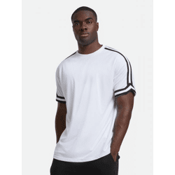 modernes URBAN CLASSICS Herren T-Shirt 130 g/m² Weiß