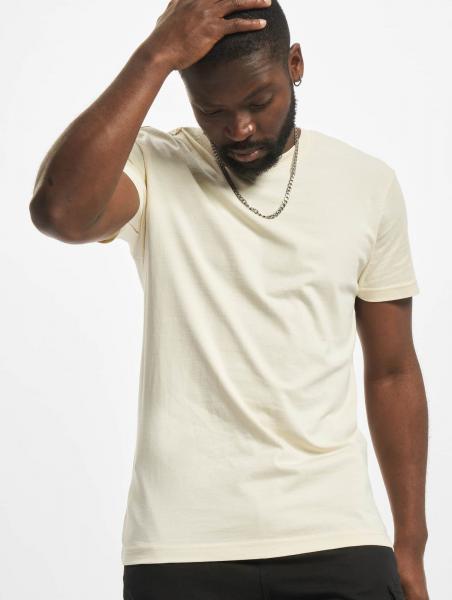 sportliches Urban Classics Herren T-Shirt 200 g/m&sup2; mit Baumwolle Ecru-Wei&szlig;