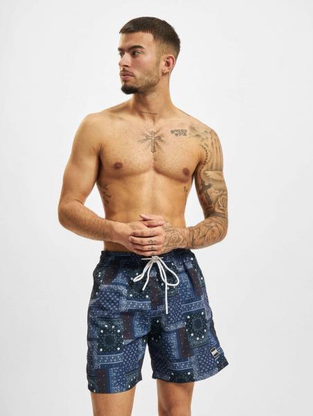 l&auml;ssige Urban Classics Herren Hose Kordelzug Taschen 100 g/m&sup2; Blau