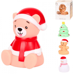 Deluxa Battery-Operated Christmas Light, 13 cm, 4 Assorted Colors
