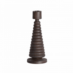 Light & Living Kerzenleuchter Almola Mangoholz dunkelbraun 23 cm