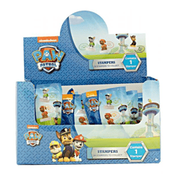 Paw Patrol - Stamp with 3D figure in blind pack 8 x 2 x 14 cm - 24 characters to collect