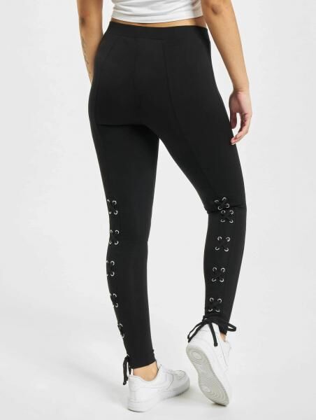 l&auml;ssige Urban Classics Damen Hose Stretch 180 g/m&sup2; mit Baumwolle Schwarz