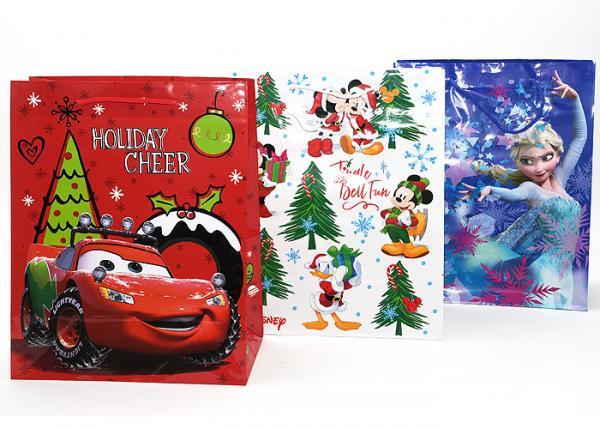 Disney Weihnachtsgeschenkt&uuml;te large - 6-fach sortiert - 33 cm