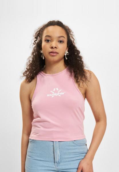 Low Lights Studios Superstar Crop Top rosa