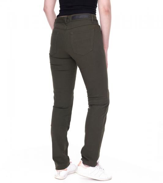 DAINESE Casual Slim Lady Tex Damen Motorrad-Hose mit Pro-Shape 2.0-Protektoren Motorrad-Jeans Motorsport-Hose 202755157 Gr&uuml;n