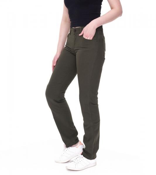 DAINESE Casual Slim Lady Tex Damen Motorrad-Hose mit Pro-Shape 2.0-Protektoren Motorrad-Jeans Motorsport-Hose 202755157 Gr&uuml;n