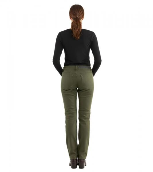 DAINESE Casual Slim Lady Tex Damen Motorrad-Hose mit Pro-Shape 2.0-Protektoren Motorrad-Jeans Motorsport-Hose 202755157 Gr&uuml;n