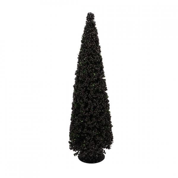 Weihnachtsbaum Sparkle Berry schwarz 50 cm