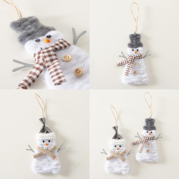 Boltze Christmas Ornament: Snowman, 16 cm, 2 assorted