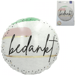 Folat folie balloon Bedankt 45 cm