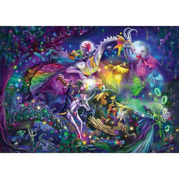 Sommernachtszirkus - Puzzle 1000 Teile - Rose Cat Khan