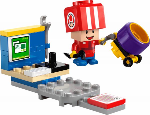 LEGO&reg; Mario Kart&trade; 30702 - Toad (Boxencrew) - Recruitment Bags / Polybeutel