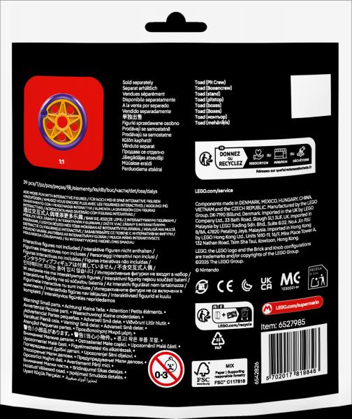 LEGO&reg; Mario Kart&trade; 30702 - Toad (Boxencrew) - Recruitment Bags / Polybeutel