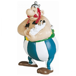 Asterix & Obelix - Obelix figure with Idefix