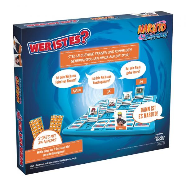 Winning Moves 62084 - Who is it? Naruto - Guessing game