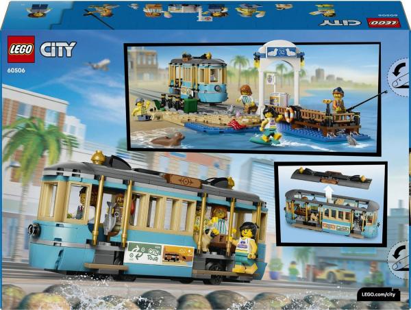 LEGO&reg; 60506 City Eisenbahn - Klassische Strandstra&szlig;enbahn (693 Teile)