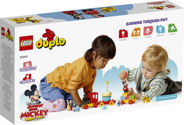 LEGO&reg; 10941 - DUPLO&reg; Mickeys und Minnies Geburtstagszug (22 Teile)