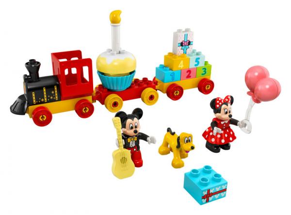 LEGO&reg; 10941 - DUPLO&reg; Mickeys und Minnies Geburtstagszug (22 Teile)