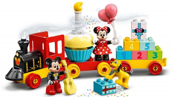 LEGO&reg; 10941 - DUPLO&reg; Mickeys und Minnies Geburtstagszug (22 Teile)