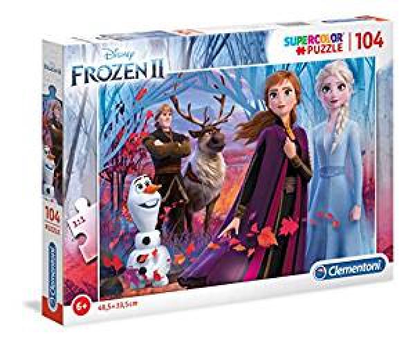 Clementoni 27274 - 104 Teile Puzzle - Disney Frozen 2 / Die Eisk&ouml;nigin 2