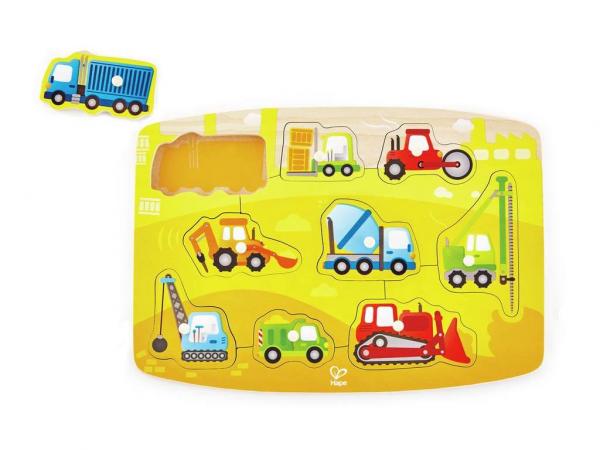 Hape - Construction site puzzle