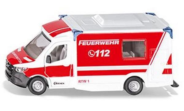 SIKU 2115 - Mercedes-Benz Sprinter Miesen Typ C Rettungswagen - Modellauto