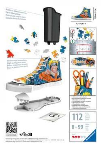 Naruto Sneaker - 3D Puzzle 108 Teile