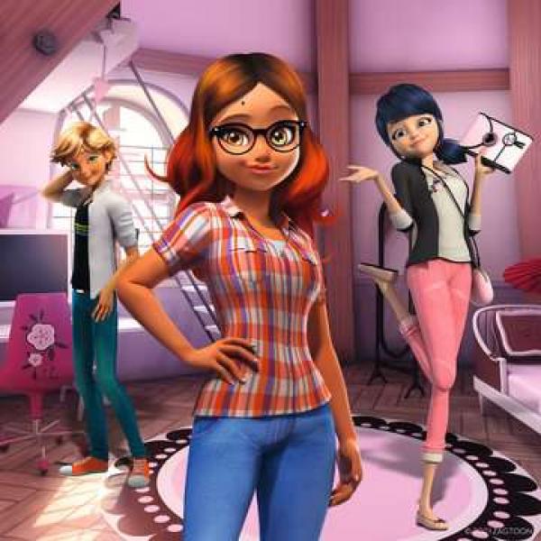 Miraculous / Ladybug - Helden Ladybug und Cat Noir - Puzzle - 3x49 Teile