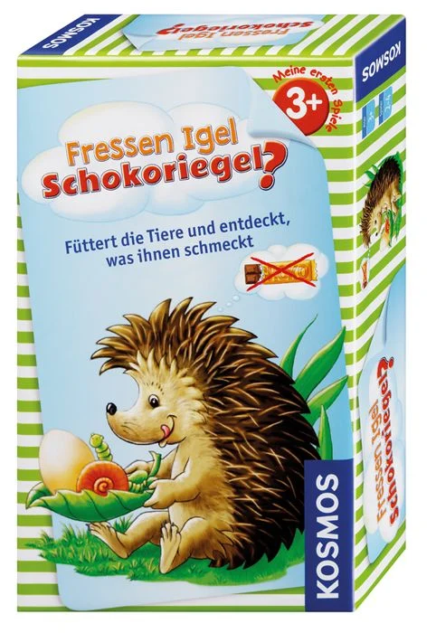 Kosmos 711061 - Fressen Igel Schokoriegel? - F&uuml;ttert die Tiere und entdeckt, was ihnen schmeckt!