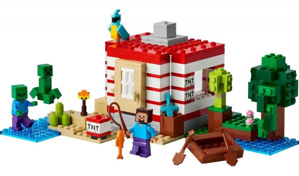 LEGO&reg; Minecraft&trade; 21275 - Das TNT-Dschungelhaus (287 Teile)
