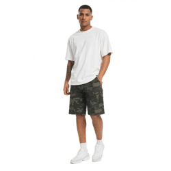 sommerliche Brandit Herren Cargo Shorts BD2019 Robuste Ripstop Bermuda aus Baumwolle Camouflage
