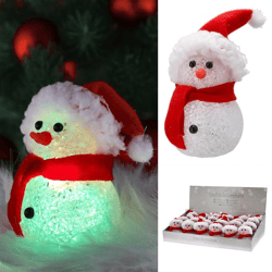 LED Leuchte Schneemann, 12cm