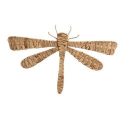 Wall decoration dragonfly water hyacinth, 30cmH