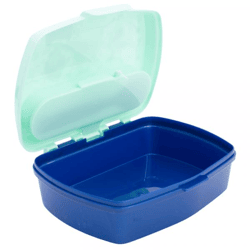 Disney Frozen / Die Eiskönigin - Snowy Tale Brotdose mit Besteck - 17,2 cm