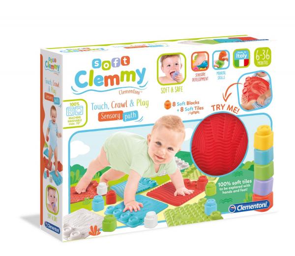 Clementoni 17352 - Clemmy-Sensorische Spielmatte