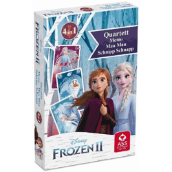 Disney Frozen 2 / Die Eiskönigin - Quartett & Aktionsspiel