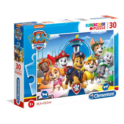 Clementoni 20263 - 30 Teile SuperColor Puzzle - Paw Patrol