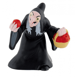 Bullyland 12485 - Disney Schneewittchen Spielfigur Hexe, 6,5cm